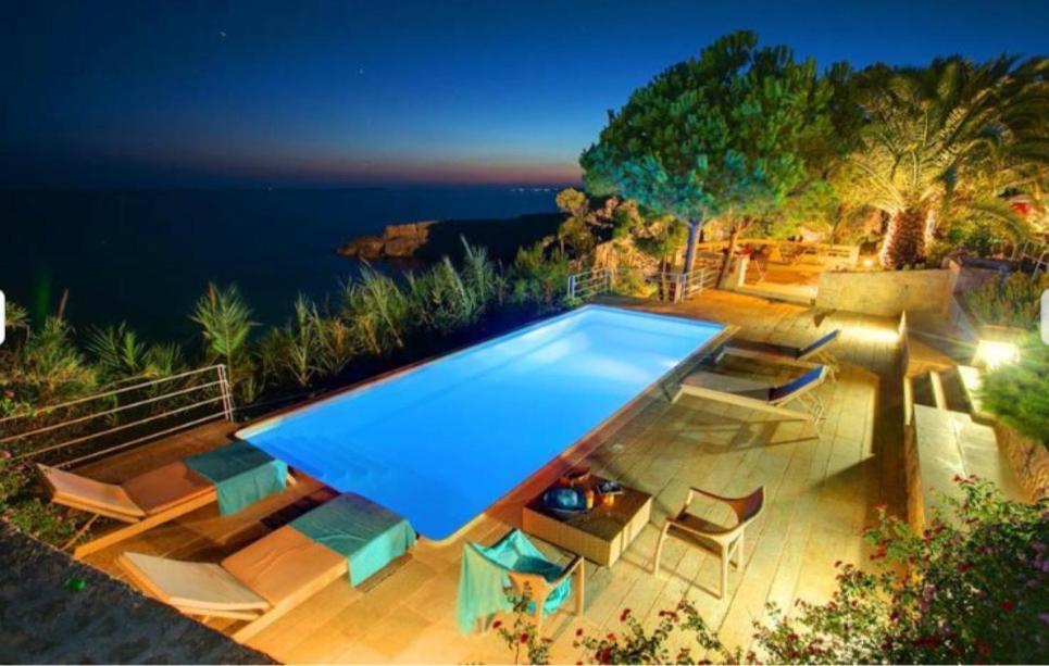 Villaparadiso Beach Front Villa Makris Gialos Аргостолион Экстерьер фото
